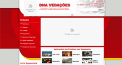 Desktop Screenshot of dnavedacoes.com.br