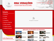 Tablet Screenshot of dnavedacoes.com.br